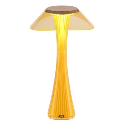 Globo - Dimbar uppladdningsbar LED-bordslampa LED/2,5W/3,7V 1200 mAh 2700/4500/6500K guldig