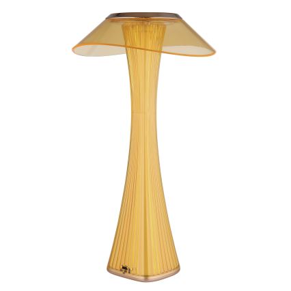 Globo - LED Ljusreglerad uppladdningsbar bordslampa LED/2,5W/3,7V 1200mAh 2700K/4500K/6500K guld