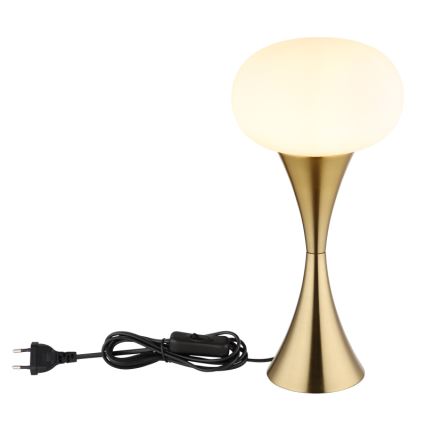 Globo - Bordslampa 1xE14/25W/230V guldfärgad