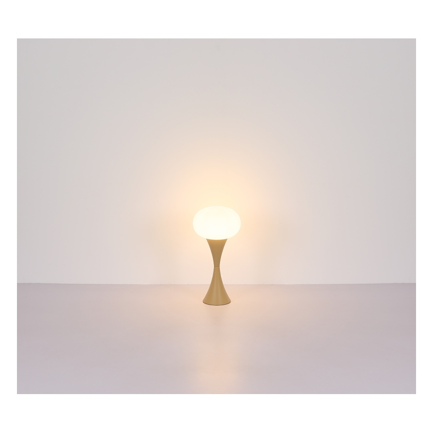Globo - Bordslampa 1xE14/25W/230V guldfärgad