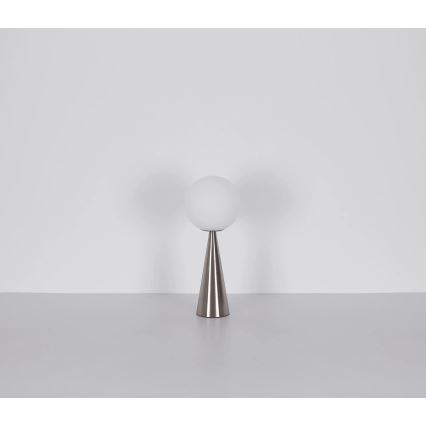 Globo - Bordslampa 1xE27/40W/230V matt krom