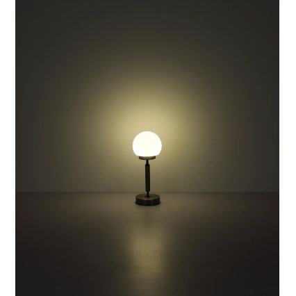 Globo - LED Dimbar uppladdningsbar touch bordslampa LED/2,5W/5V 1800mAh 2700/4000/6500K antracit