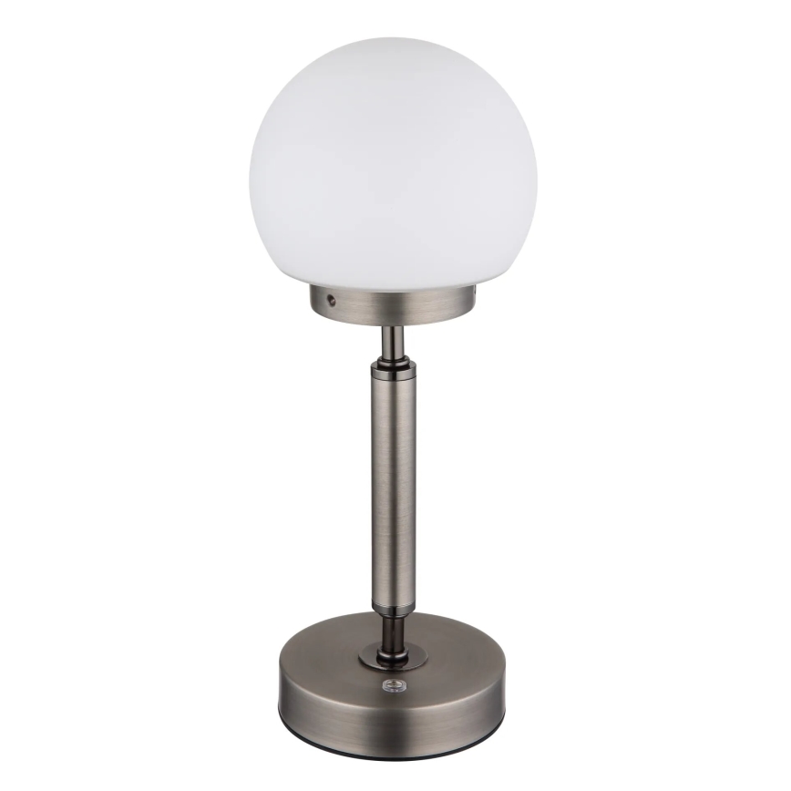 Globo - LED Dimbar uppladdningsbar touch bordslampa LED/2,5W/5V 1800mAh 2700/4000/6500K antracit