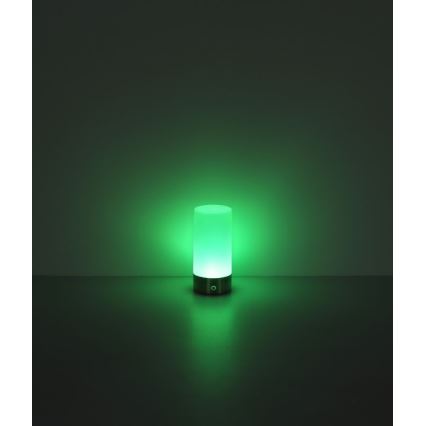 Globo - LED RGBW dimbar utomhusbordslampa med touch LED/1,8W/5V 1500 mAh svart