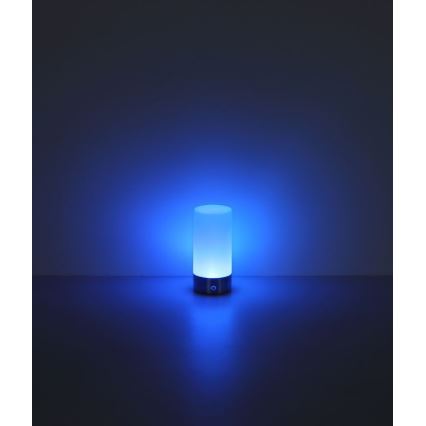 Globo - LED RGBW dimbar utomhusbordslampa med touch LED/1,8W/5V 1500 mAh svart