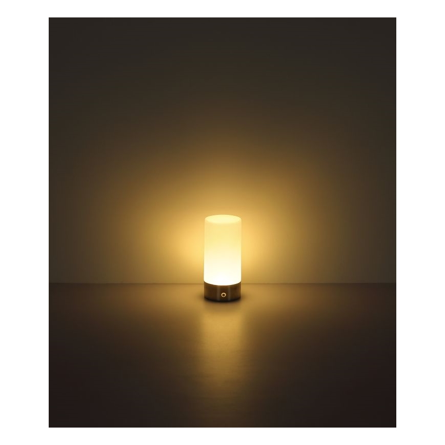 Globo - LED RGBW dimbar utomhusbordslampa med touch LED/1,8W/5V 1500 mAh svart