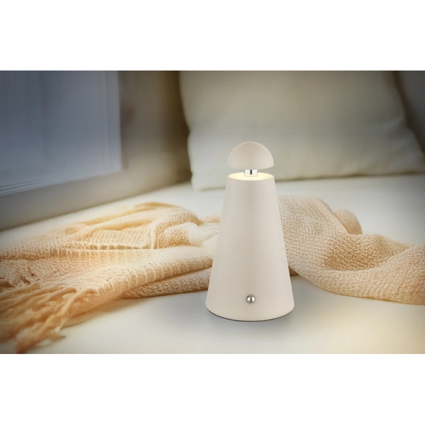 Globo - Dimmbar, beröringsstyrd uppladdningsbar LED-bordslampa LED/1,2W/5V 1200 mAh 2700/4500/6000K