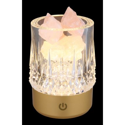 Globo - LED dimbar touchbordslampa LED/1W/5V 3000K 1200 mAh guld