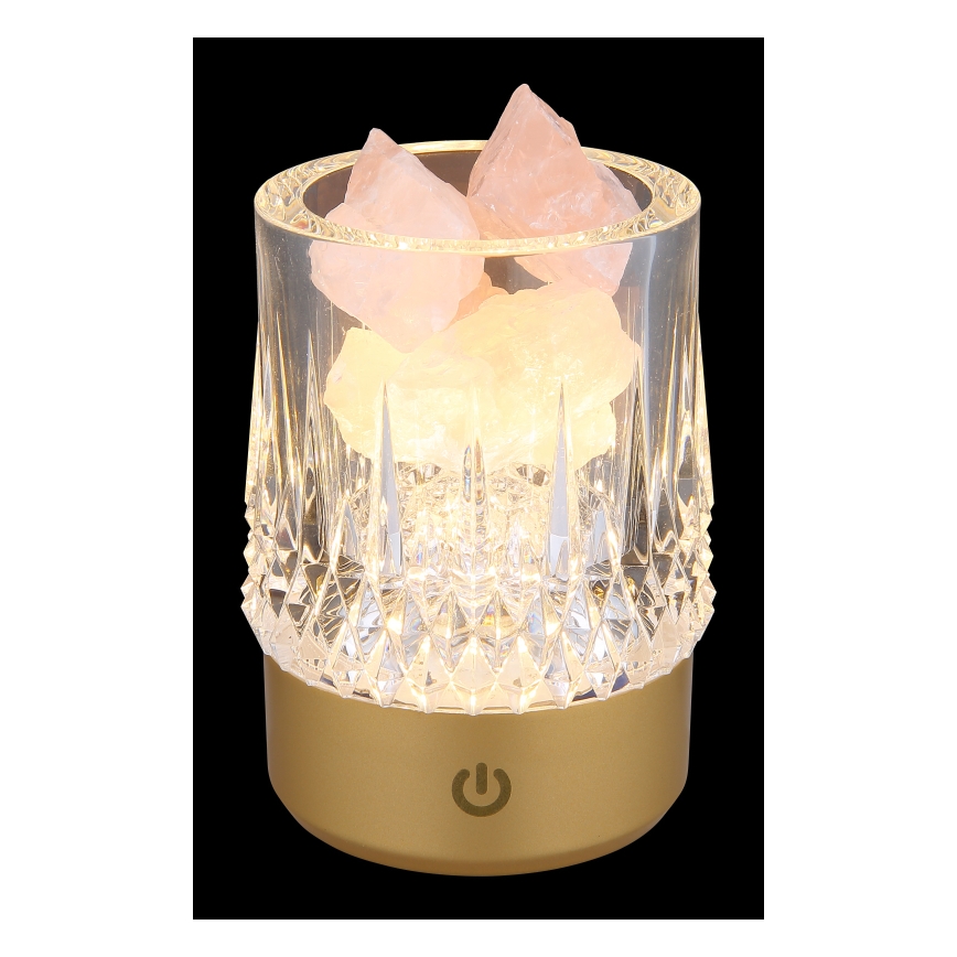 Globo - LED dimbar touchbordslampa LED/1W/5V 3000K 1200 mAh guld