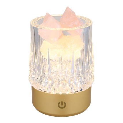 Globo - LED dimbar touchbordslampa LED/1W/5V 3000K 1200 mAh guld