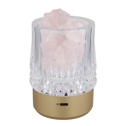 Globo - LED dimbar touchbordslampa LED/1W/5V 3000K 1200 mAh guld