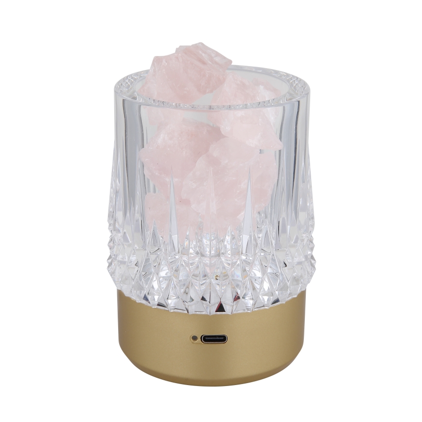 Globo - LED dimbar touchbordslampa LED/1W/5V 3000K 1200 mAh guld