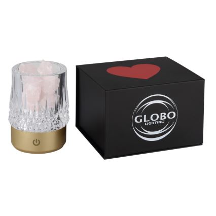 Globo - LED dimbar touchbordslampa LED/1W/5V 3000K 1200 mAh guld