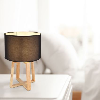 Globo - Bordslampa 1xE14/40W/230V svart