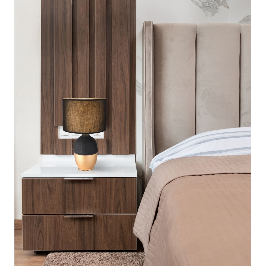 Globo - Bordslampa 1xE14/40W/230V svart