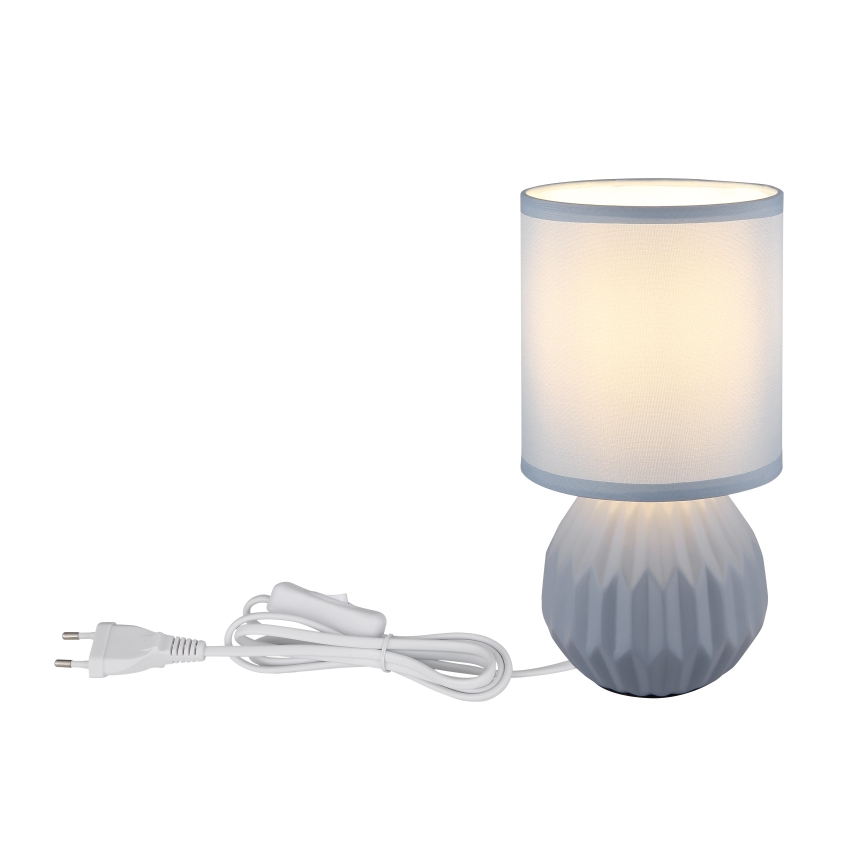 Globo - Bordslampa 1xE14/40W/230V blå