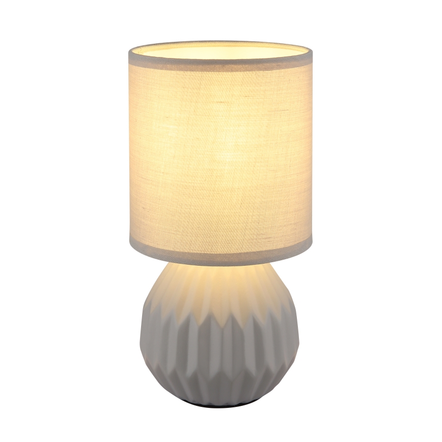 Globo - Bordslampa 1xE14/40W/230V grå