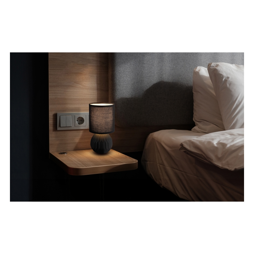 Globo - Bordslampa 1xE14/40W/230V svart