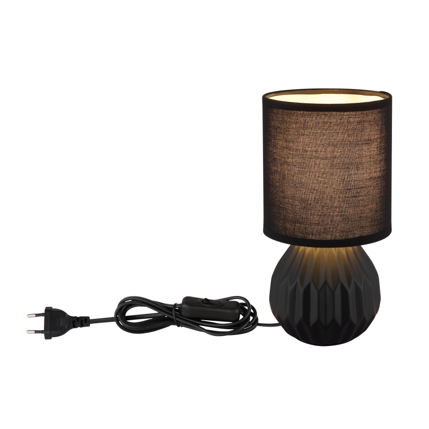 Globo - Bordslampa 1xE14/40W/230V svart