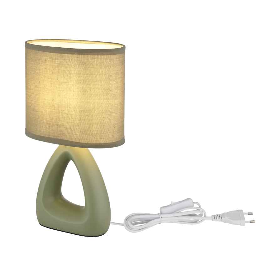 Globo - Bordslampa 1xE14/40W/230V grön