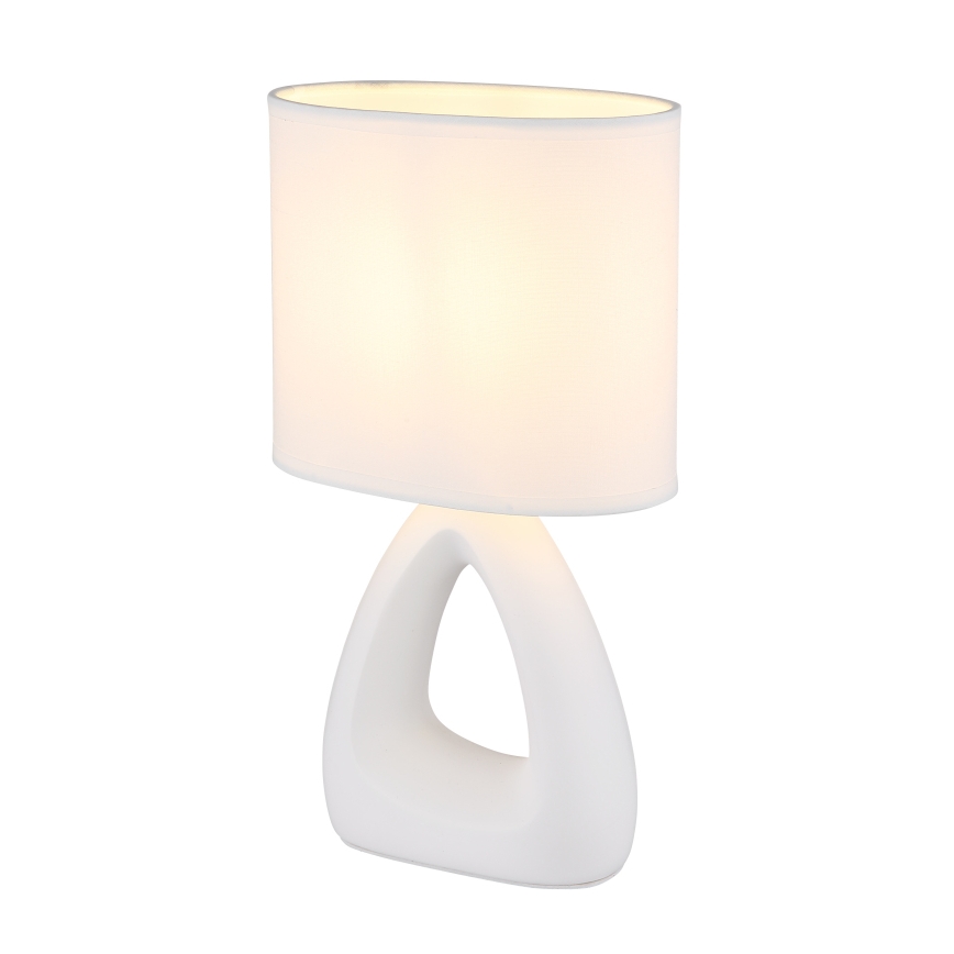 Globo - Bordslampa 1xE14/40W/230V vit