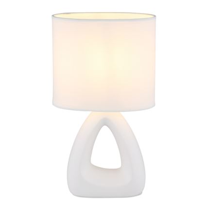 Globo - Bordslampa 1xE14/40W/230V vit