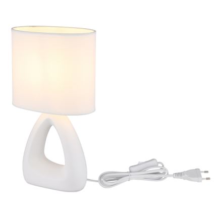 Globo - Bordslampa 1xE14/40W/230V vit