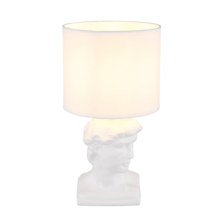 Globo - Bordslampa 1xE14/40W/230V vit