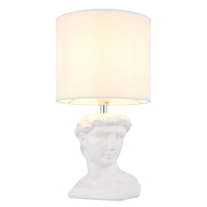 Globo - Bordslampa 1xE14/40W/230V vit