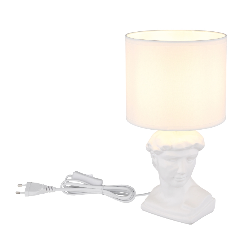 Globo - Bordslampa 1xE14/40W/230V vit