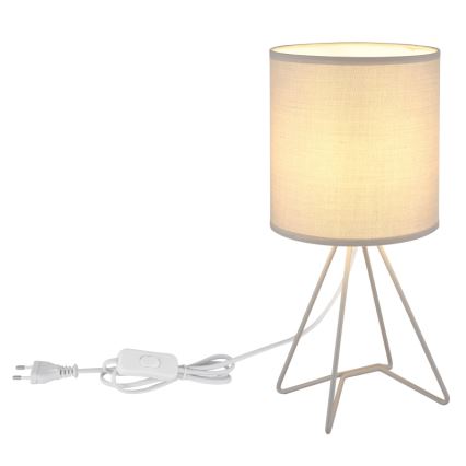 Globo - Bordslampa 1xE14/40W/230V grå