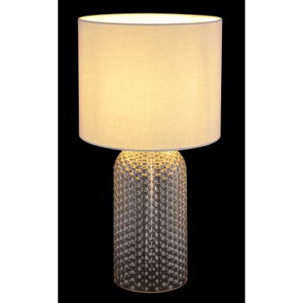 Globo - Bordslampa 1xE27/60W/230V grå