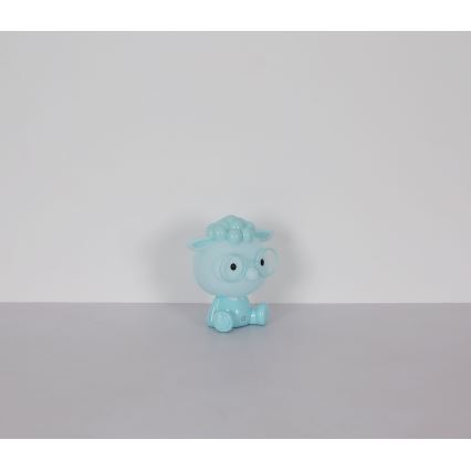 Globo - LED Dimbart uppladdningsbart barnnattlampa LED/1W/5V 500 mAh blå