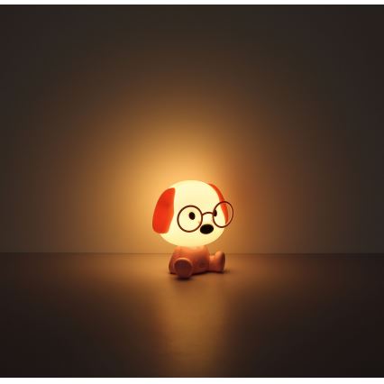 Globo - LED Dimbart uppladdningsbart barnnattlampa LED/1W/5V 500 mAh rosa