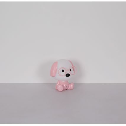 Globo - LED Dimbart uppladdningsbart barnnattlampa LED/1W/5V 500 mAh rosa