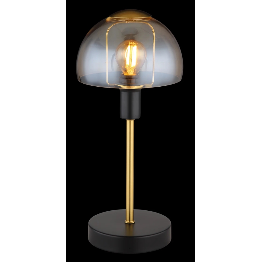 Globo - Bord beröring lampa 1xE14/25W/230V svart/guld