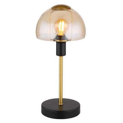 Globo - Bord beröring lampa 1xE14/25W/230V svart/guld