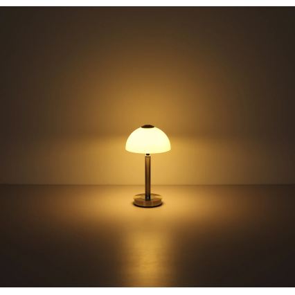 Globo - LED Dämpbar beröringsstyrd bordslampa LED/7W/230V 3000K matt krom