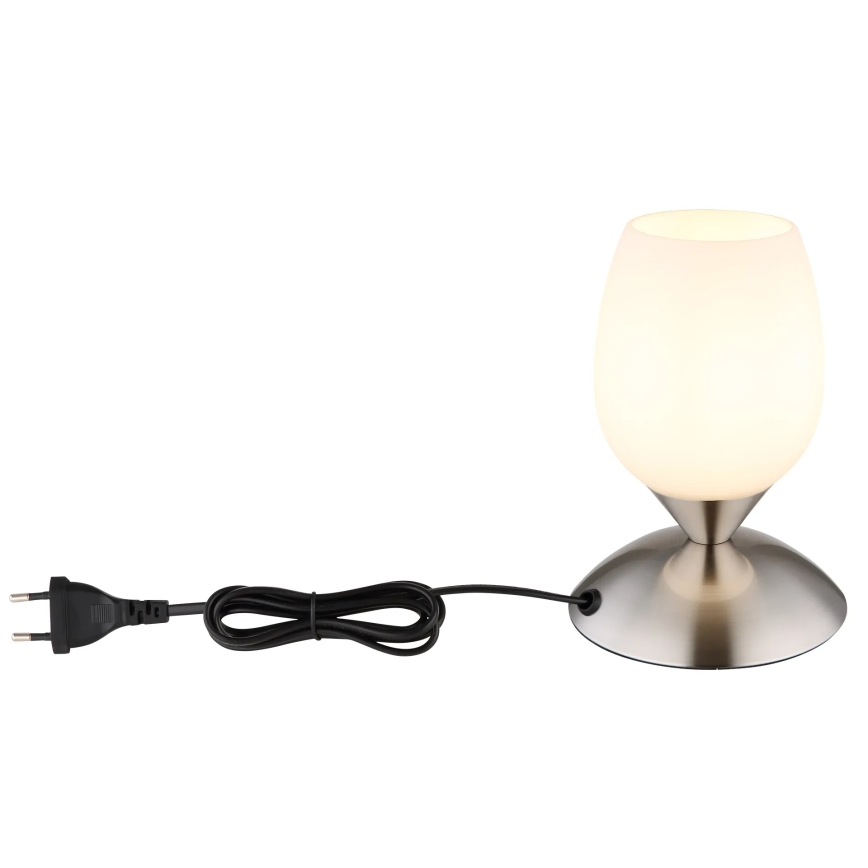 Globo - Bord beröring lampa 1xE14/25W/230V matt krom