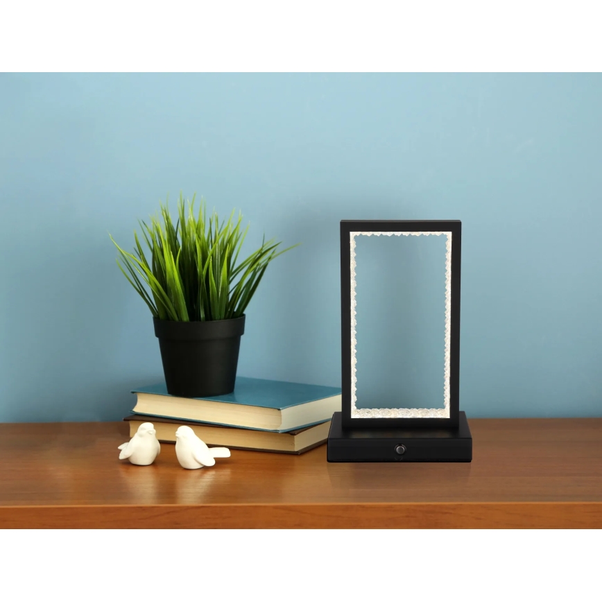 Globo - LED dimbar touchbordslampa LED/3W/3,7V 2700K/4000K/6500K 1800 mAh USB svart