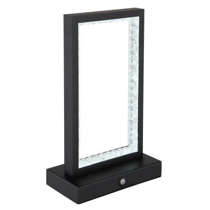 Globo - LED dimbar touchbordslampa LED/3W/3,7V 2700K/4000K/6500K 1800 mAh USB svart