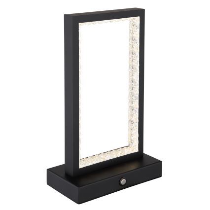 Globo - LED dimbar touchbordslampa LED/3W/3,7V 2700K/4000K/6500K 1800 mAh USB svart