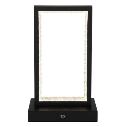 Globo - LED dimbar touchbordslampa LED/3W/3,7V 2700K/4000K/6500K 1800 mAh USB svart