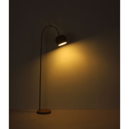 Globo - Golvlampa 1xE27/60W/230V beige