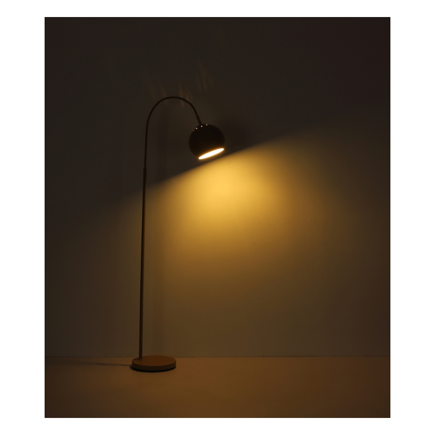 Globo - Golvlampa 1xE27/60W/230V beige