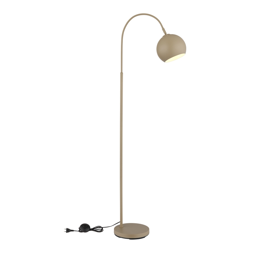 Globo - Golvlampa 1xE27/60W/230V beige