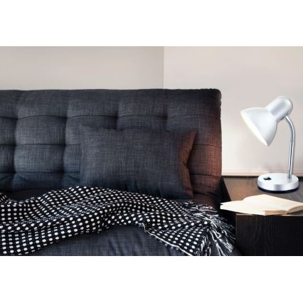 Globo - Bordslampa 1xE27/40W/230V silver