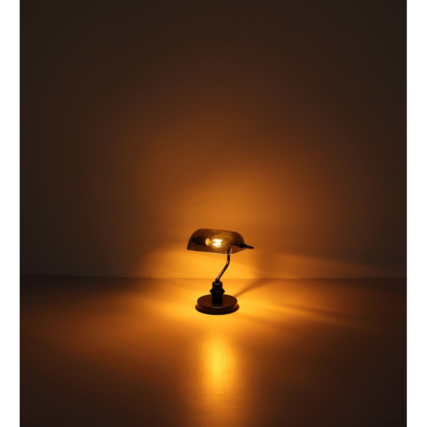 Globo - Bordslampa 1xE27/60W/230V svart