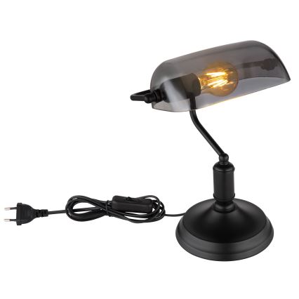 Globo - Bordslampa 1xE27/60W/230V svart
