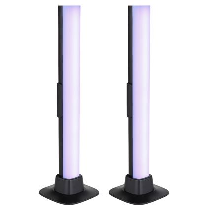 Globo RGB- KIT 2x LED RGB Ljusreglerad bordslampa 2i1 LED/2W/5V USB Wi-Fi Tuya